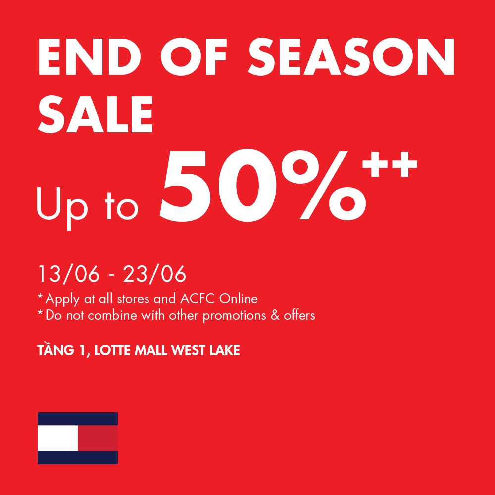 Tommy hilfiger promotion sale